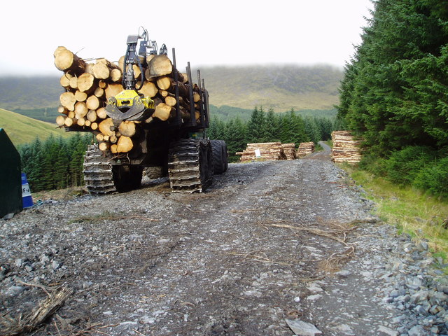 Soubor:Laden forwarder near Blaree Burn - geograph.org.uk - 537285.jpg