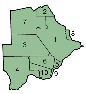 Soubor:Botswana Districts numbered 300px.png