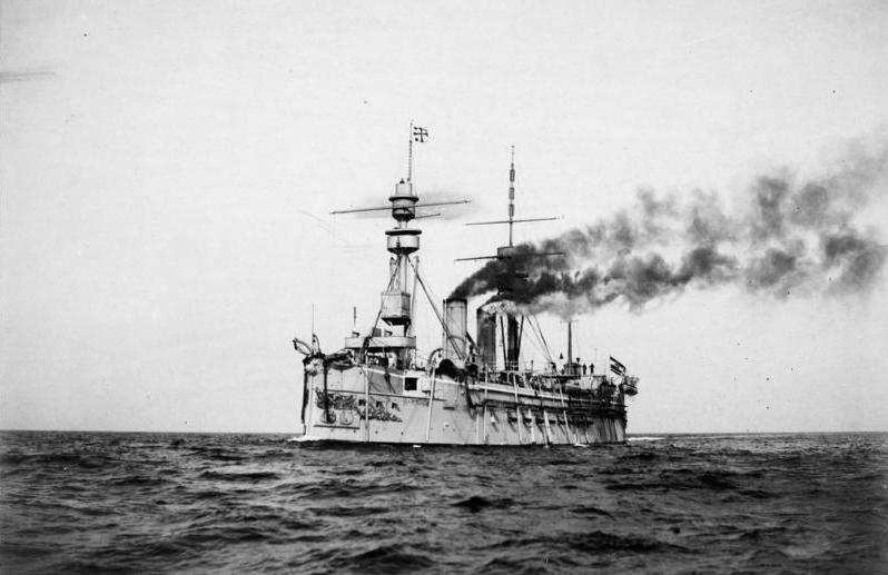 Soubor:Bundesarchiv Bild 146-2008-0175, Panzerfregatte "SMS König Wilhelm".jpg