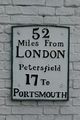 52 miles from London, 17 miles To Portsmouth - geograph.org.uk - 17506.jpg