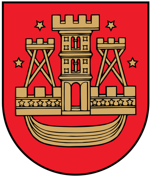 Soubor:Coat of arms of Klaipeda (Lithuania).png