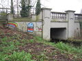 Graffiti on Fen Causeway bridge - geograph.org.uk - 648519.jpg
