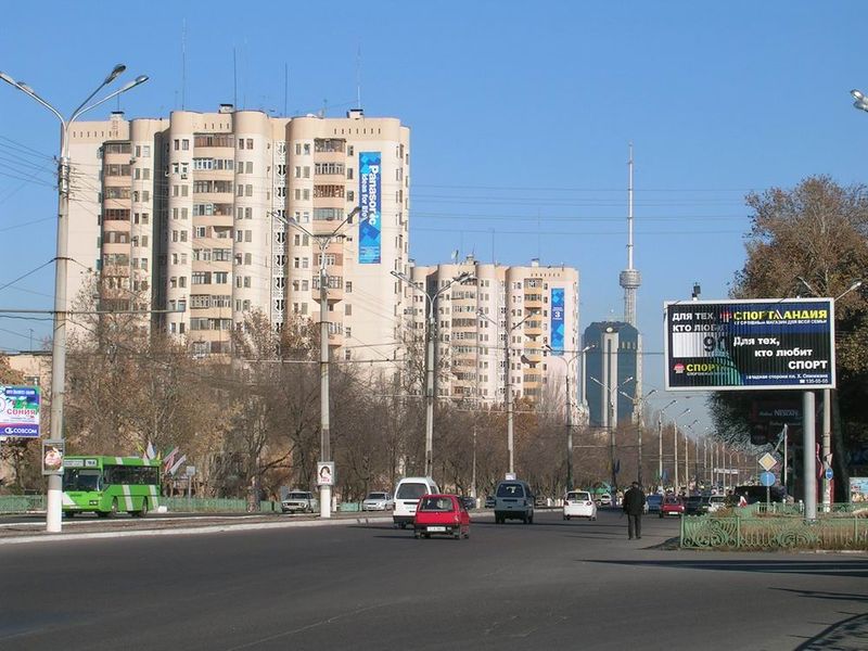 Soubor:Tashkent street view.jpg
