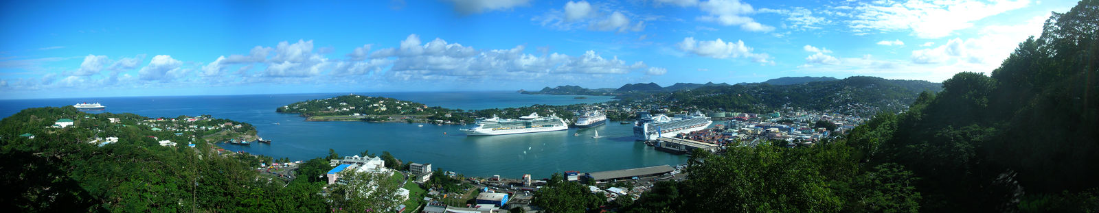 Panorama přístavu