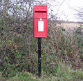 E II R Postbox, Ferry Road, Barrow Haven - geograph.org.uk - 1062395.jpg