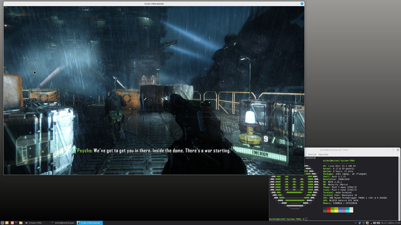 Soubor:Crysis 3 Remastered-Linux Mint-2026-011.jpg