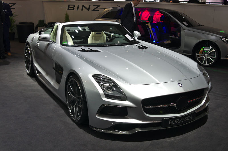 Soubor:Salon de l'auto de Genève 2014 - 20140305 - Binz SLS AMG Roadster.jpg