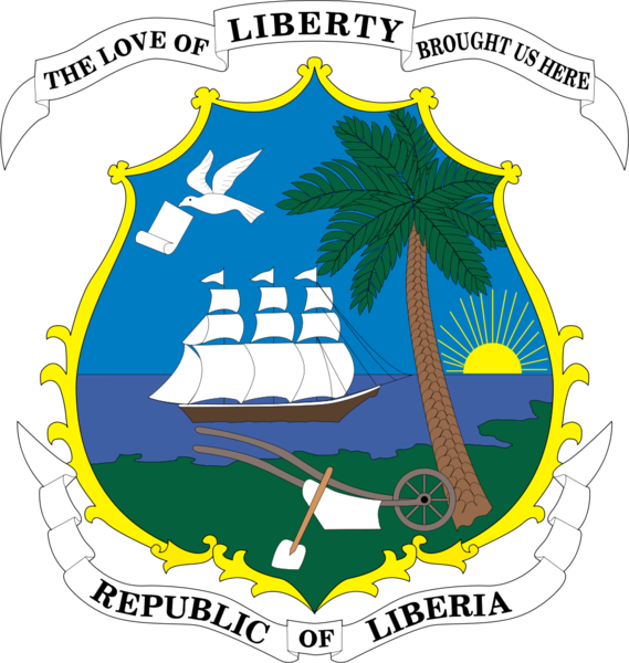 Soubor:Coat of arms of Liberia.png