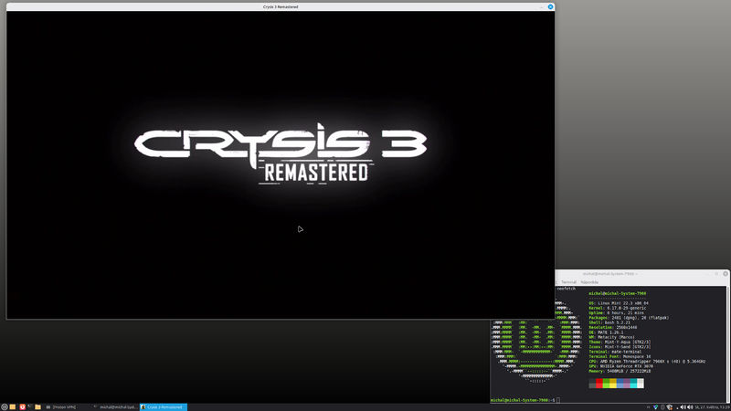 Soubor:Crysis 3 Remastered-Linux Mint-2026-005.jpg