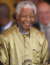 Nelson Mandela (13. května 2008)
