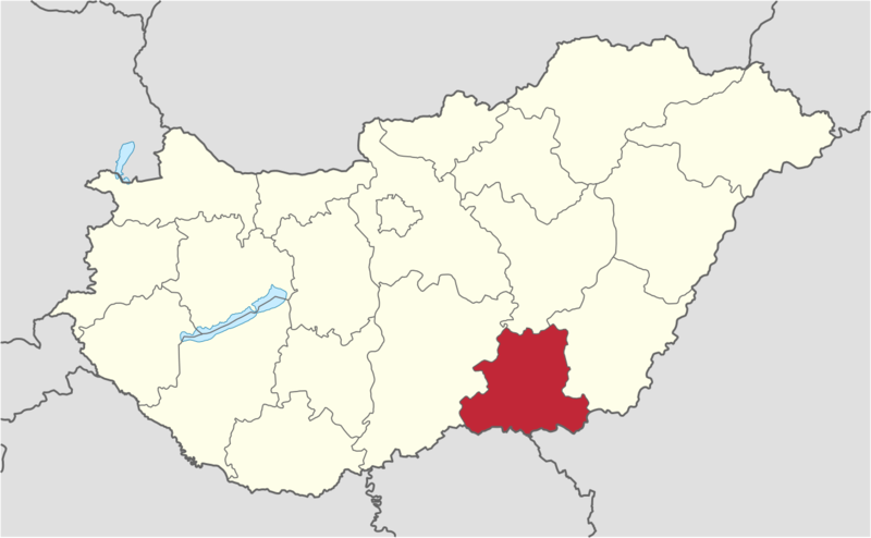 Soubor:Csongrad in Hungary.png