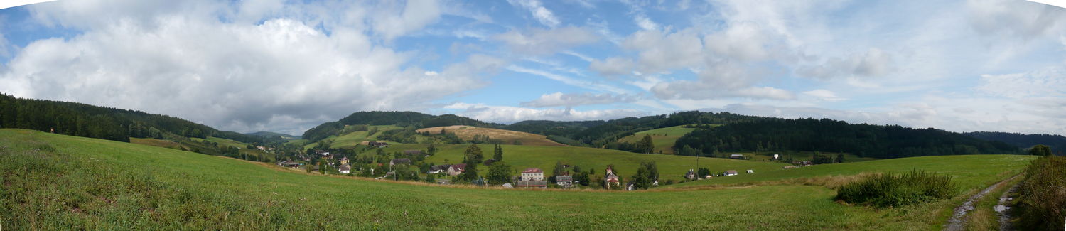 Panorama vesnice