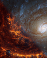 NGC 4321-Hubble-Webb-NASAFlickr.png