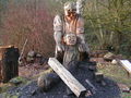 Chainsaw carving at Dean Heritage centre - geograph.org.uk - 1168977.jpg