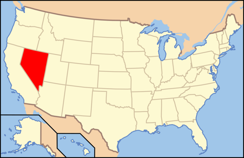 Soubor:Map of USA NV.png