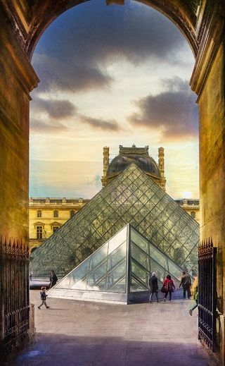 Paris, Louvre (January 2009