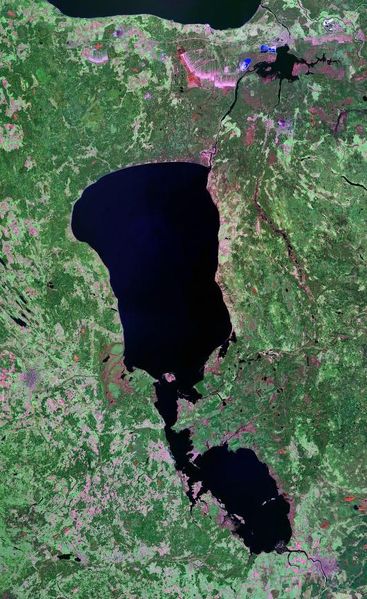 Soubor:Lake Peipsi Landsat2000.jpeg