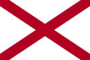 Vlajka amerického státu Alabama