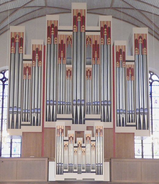Soubor:Frankfurt Katharinenkirche Orgelprospekt 1990.jpg
