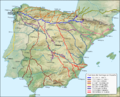 Caminos de Santiago España (por grupos).png