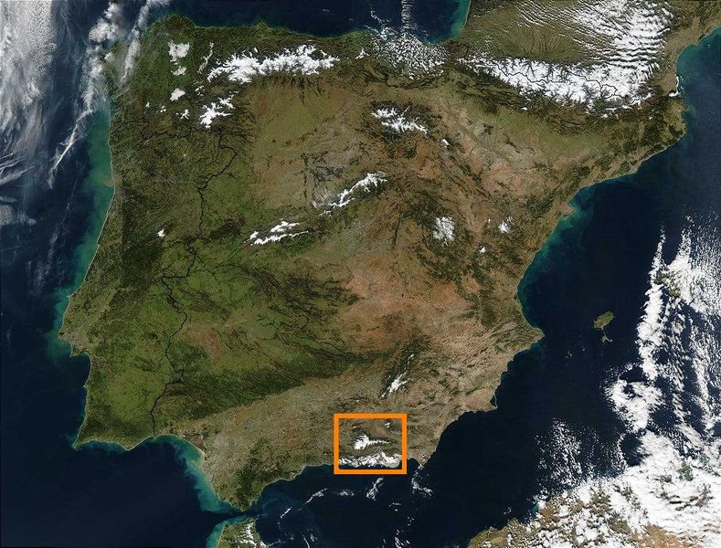 Soubor:Sierra Nevada en Espanha y Portugal.jpg
