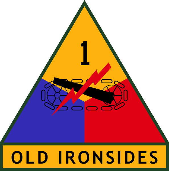 Soubor:1st US Armored Division SSI.png