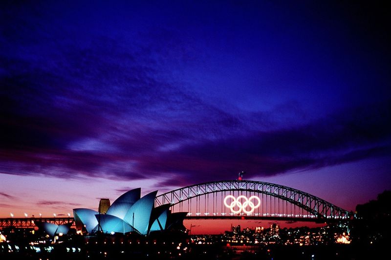 Soubor:Last sunset over 2000 Olympic.jpg