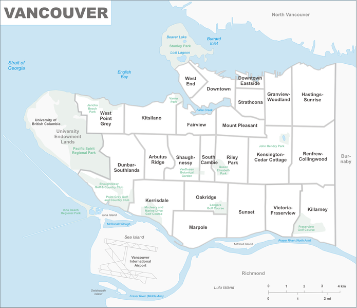 Soubor:Stadtgliederung Vancouver 2008.png