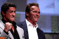 Sylvester Stallone & Arnold Schwarzenegger (7588432508).jpg