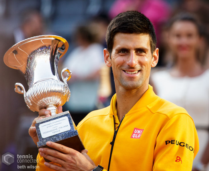 Soubor:Novak Djokovic defeated Roger Federer-2015-Flickr1.jpg