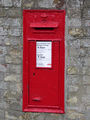 VR letterbox, Great Shelford - geograph.org.uk - 728935.jpg