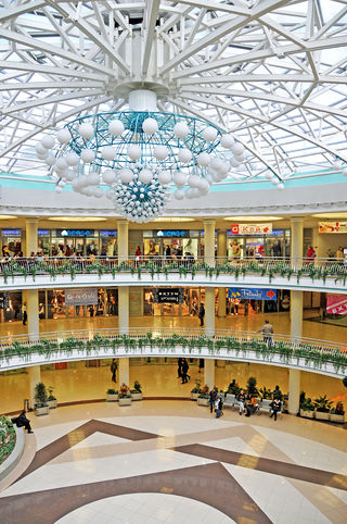 Under Independence Square is a large shopping center.