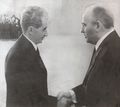 Ceausescu & Gorbachev 1985.jpg