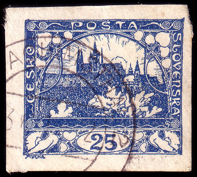 Soubor:Czekhoslovakia-hradcany-1918.jpg