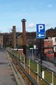 P for Parking or Pipes, Northern General Hospital, Sheffield - geograph.org.uk - 1069626.jpg