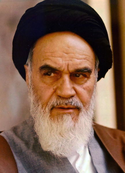 Soubor:Portrait of Ruhollah Khomeini By Mohammad Sayyad.jpg