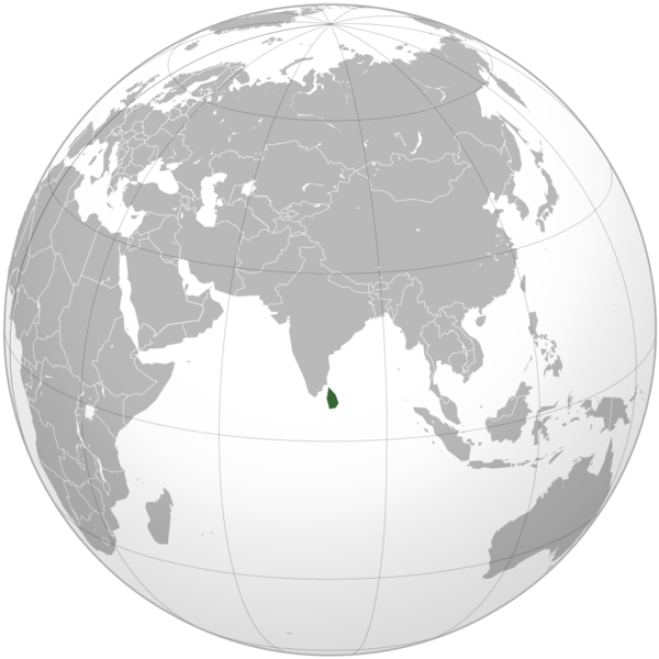 Soubor:Sri Lanka (orthographic projection).png