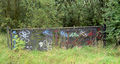 Graffiti covered welcome to the South Yorkshire Forest sign. - geograph.org.uk - 543514.jpg
