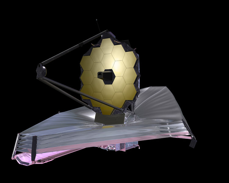Soubor:James Webb Space Telescope 2009 top.jpg