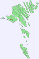 Sorvagur on Faroe map.png