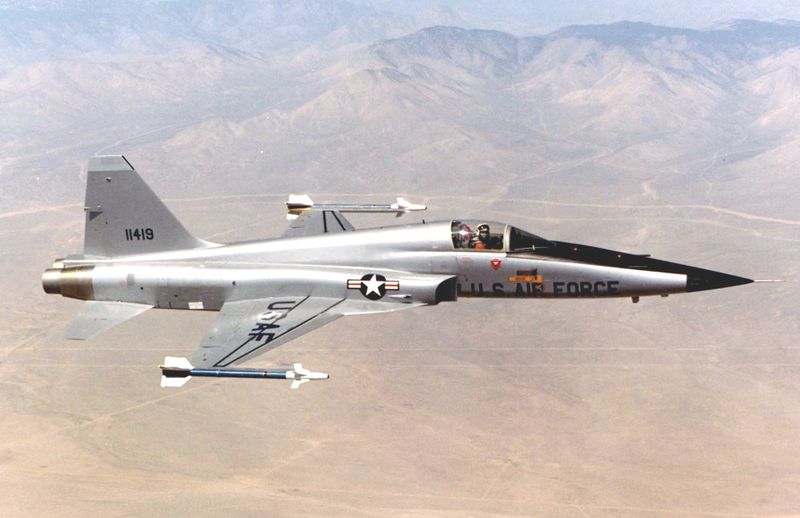 Soubor:Northrop F-5E (Tail No. 11419) (cropped).jpg