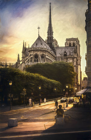 Katedrála Notre-Dame je nejslavnější katolická katedrála v Evropě