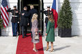 The Prime Minister of the Czech Republic and Mrs. Monika Babišová Visit the White House (47265926152).jpg