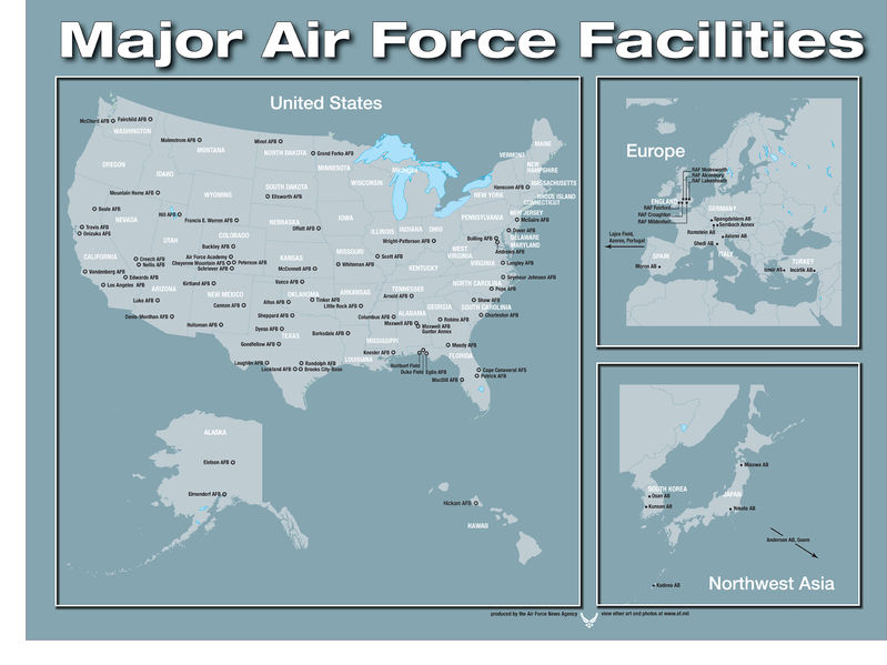 Soubor:Major United States Air Force Facilities around the gloabe.jpg