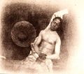 Bayard, Hippolyte 1801-1887 - Selfportrait as a Drowned man 1840.jpg