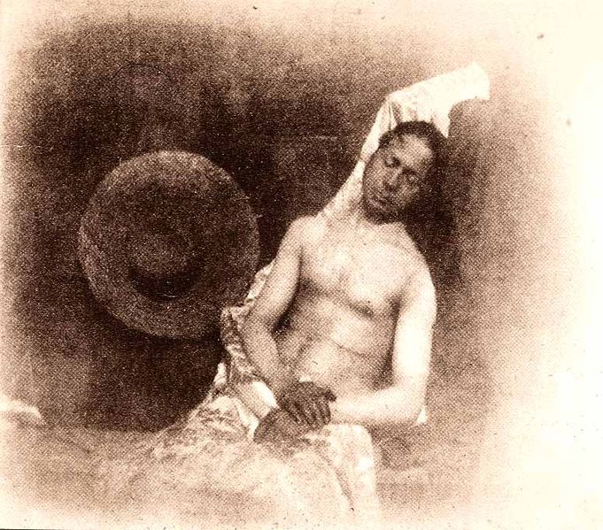 Soubor:Bayard, Hippolyte 1801-1887 - Selfportrait as a Drowned man 1840.jpg