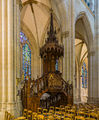 Basilica of Saint Clotilde Pulpit, Paris, France - Diliff.jpg