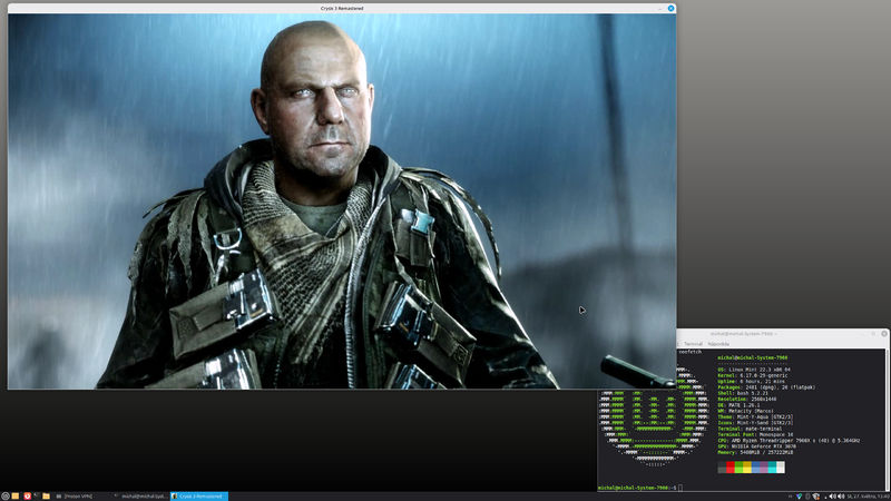 Soubor:Crysis 3 Remastered-Linux Mint-2026-007.jpg