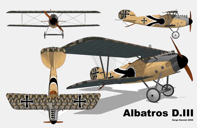 Soubor:Albatros D.III 3 vues.jpg