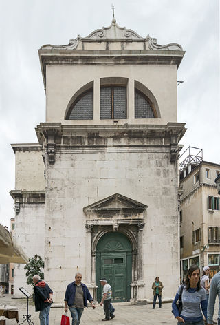 Kostel San Fantin v Benátkách (2013)